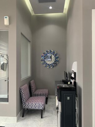 Royal West Dentistry sitting area