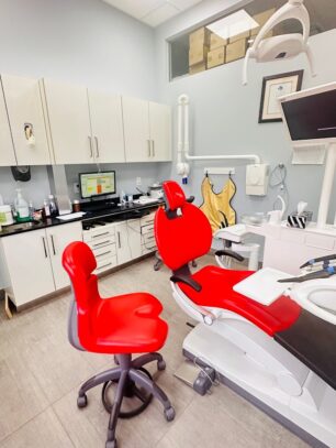 Royal West Dentistry patient treatment area