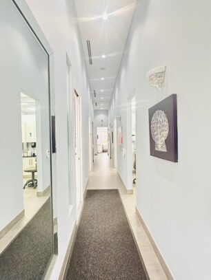 Royal West Dentistry corridors