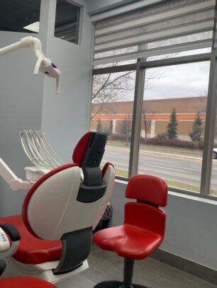 Royal West Dentistry patient chair